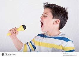 Image result for Boy Singing
