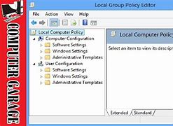 Image result for Local Group Policy Editor W10