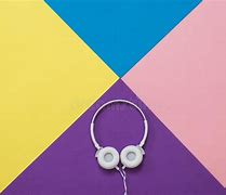 Image result for Bluetooth White Headphones with Gold Muffs