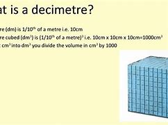 Image result for Cubic Decimeter