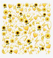 Image result for Yellow Heart Emoji Background