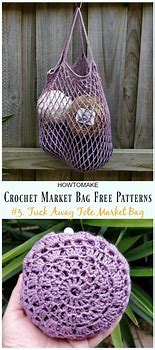 Image result for Crochet Chef Grocery Bags