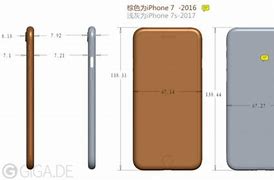 Image result for iPhone 7s Length