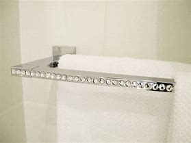 Image result for Crystal Towel Bar