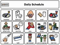 Image result for Printable Visual Schedules for Autism