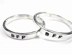 Image result for Matching BFF Rings