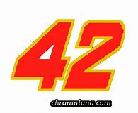 Image result for NASCAR Number 42 Logo