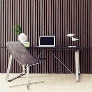 Image result for Wood Panel Home Office Setup