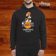 Image result for Lakers Mickey Mouse Hoodie