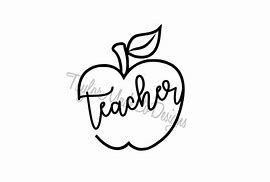 Image result for Wordcloud Teacher Apple SVG