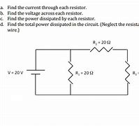 Image result for How to Find the Current through a Resistor