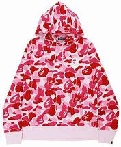 Image result for BAPE Hoodie Camouflage Rose