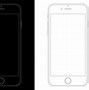 Image result for iPhone 6s Wire Frame Template