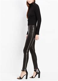 Image result for Leather Leggings Zippered