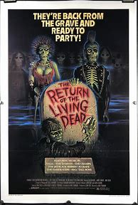 Image result for Return of the Living Dead Frencg Poster