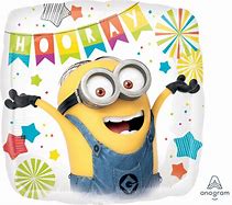 Image result for Happy Birthday Minions Balloons