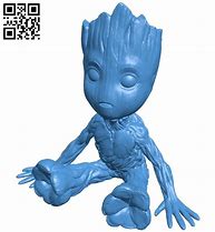 Image result for Baby Groot STL Files