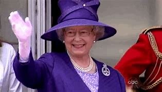 Image result for Queen Elizabeth Waving