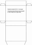 Image result for Free Printable Box Template Blank