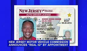 Image result for NJ Real ID