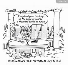 Image result for Touch of Midas Funny Cartoons
