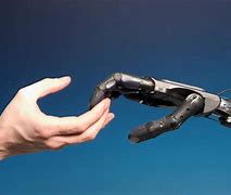 Image result for Human Hand High Five to Robotic Arm