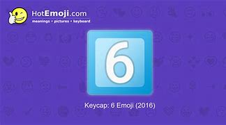 Image result for 6 Emoji Key Cap