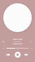 Image result for Music Player Template Aesthetic