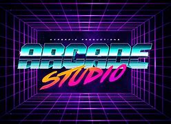 Image result for 80s Arcade Logo