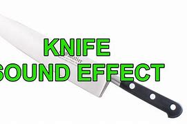 Image result for Knife On Metal Sound Bubble