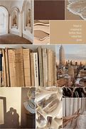 Image result for Tan Aesthetic Collage Wallpaper