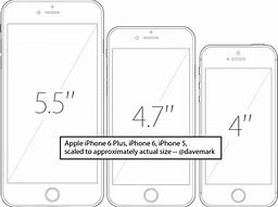 Image result for iPhone 6 Actual Size