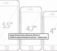 Image result for what is the size of the iphone 6 plus?