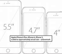 Image result for iPhone 1 2 Inche Size