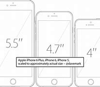 Image result for iPhone Paper Actual Size