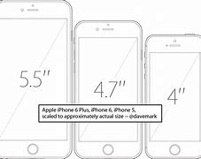 Image result for iPhone 4 vs iPhone SE Size