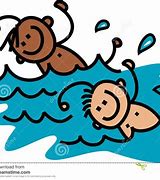 Image result for People Swimming Clip Art