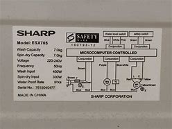 Image result for Parts for Sharp Washer Esx705 Top Lip Support