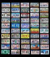 Image result for 50 State License Plate Designs