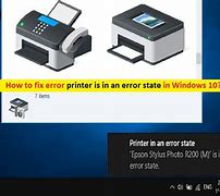 Image result for Print in an Error State