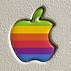 Image result for Rainbow Apple Menu Logo