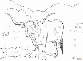 Image result for Coloring Pictures of Watusi Cattle