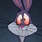 Image result for Sad Bugs Bunny Black Background