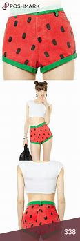 Image result for Strawberry Shorts Asthetic