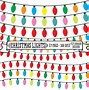 Image result for Merry Christmas Lights Clip Art