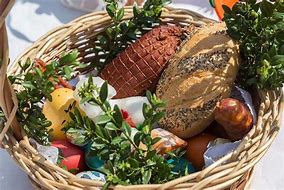 Image result for Traditional Easter Basket