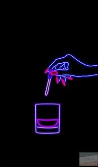 Image result for Neon Purple Lock Screen