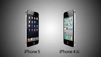 Image result for iPhone 5 Next to iPhone 4