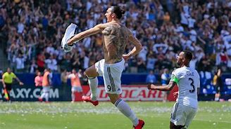 Image result for Ibrahimovic LA Galaxy Debut