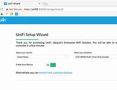Image result for UniFi Setup Wizard